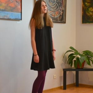Magdalena Michna - II m. w kategorii gimnazjum